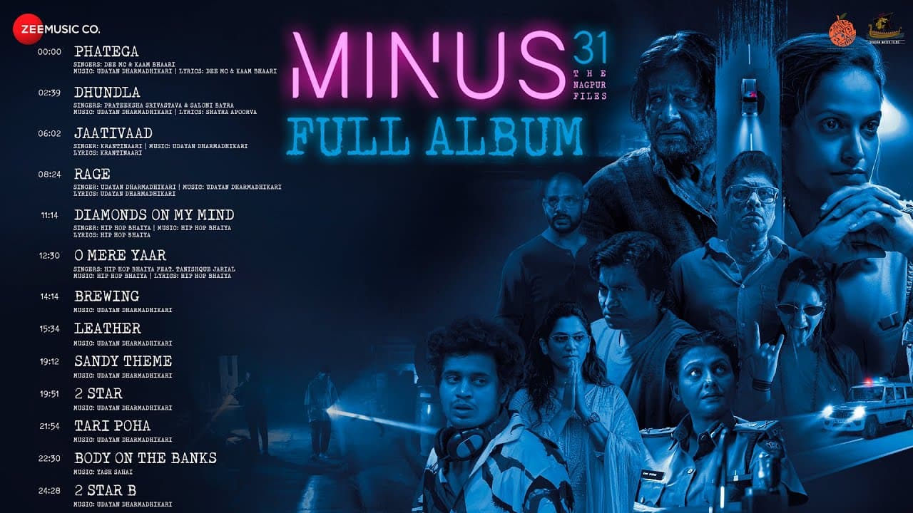Minus 31 The Nagpur files - Full Album | Rucha I, Raghubir Y, Kaam Bhaari | Udayan D, HHB, Yash S