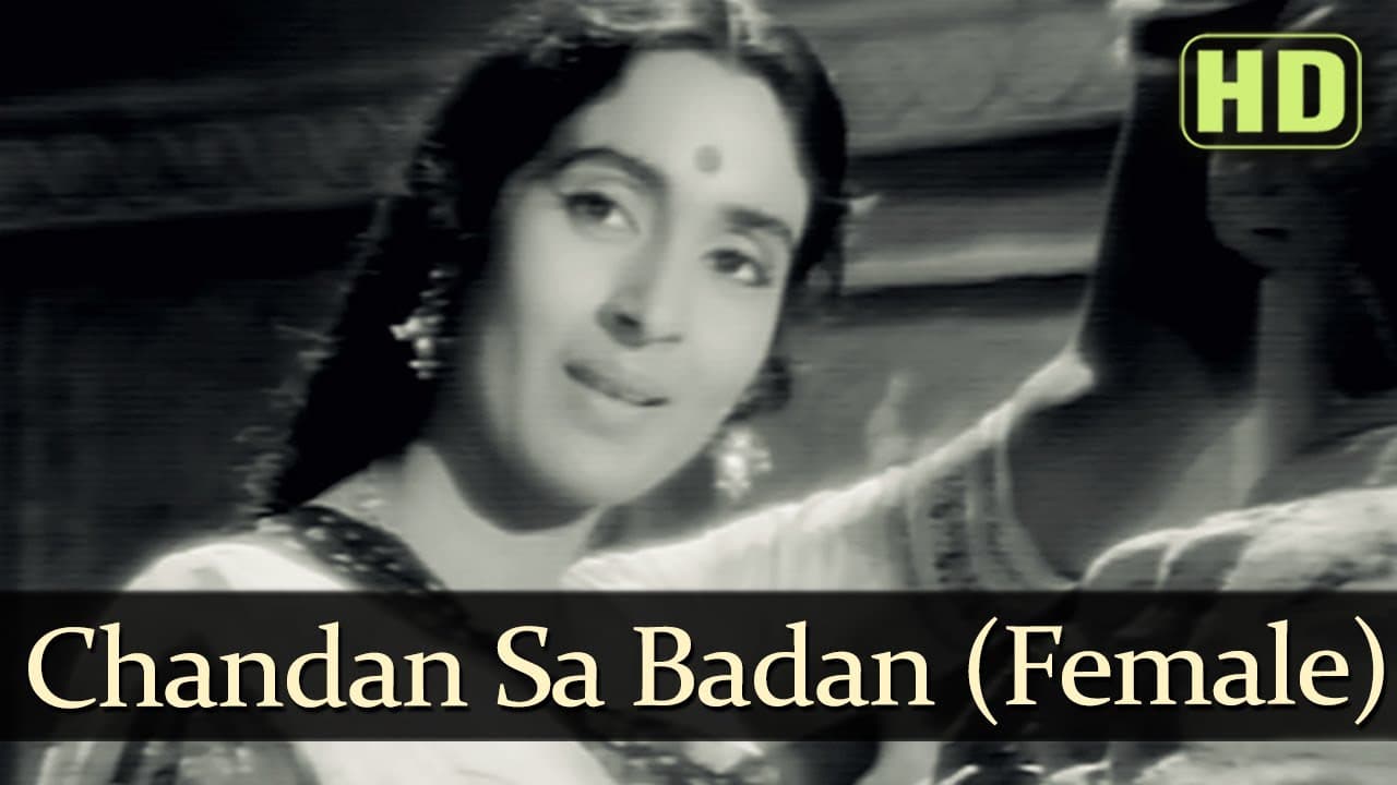 Chandan Sa Badan (Female Version) (HD) - Saraswatichandra - Nutan - Manish  - Evergreen Old Songs