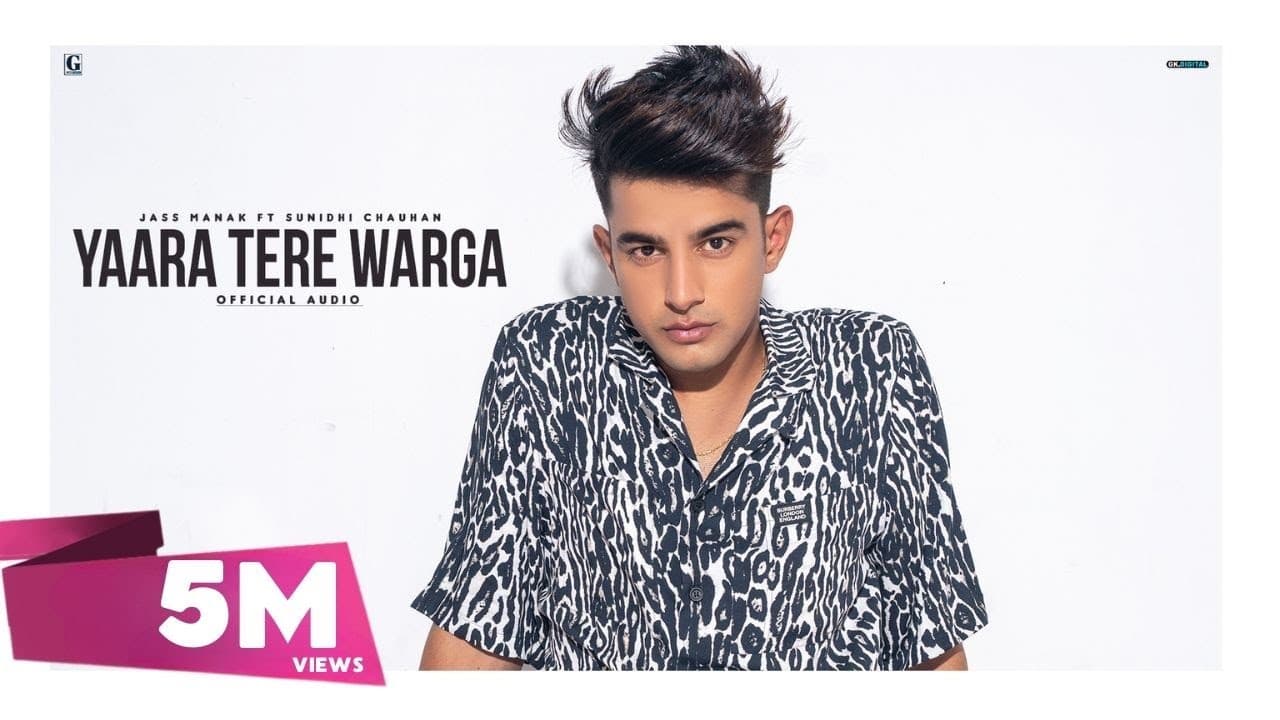 Yaara Tere Warga : Jass Manak Ft. Sunidhi Chauhan (Official Song) | Punjabi Song 2020