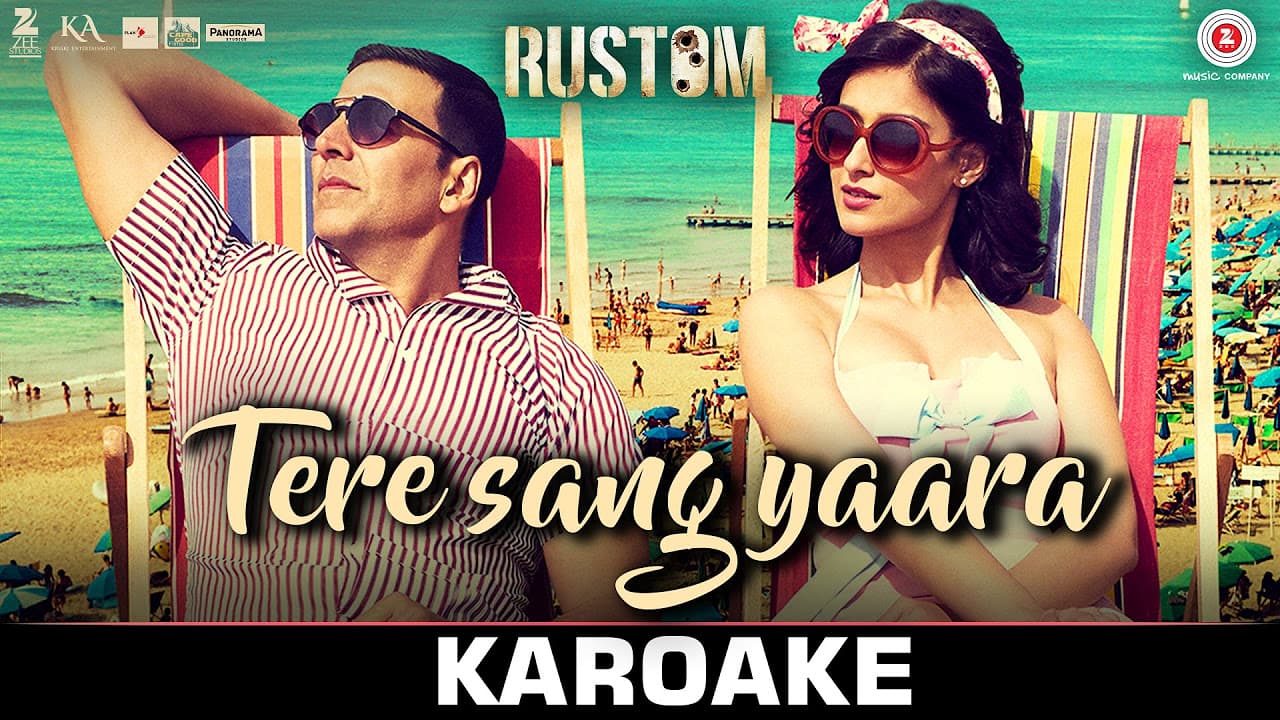 Tere Sang Yaara - Karoake + Instrumental | Rustom | Akshay Kumar & Ileana D'cruz | Arko