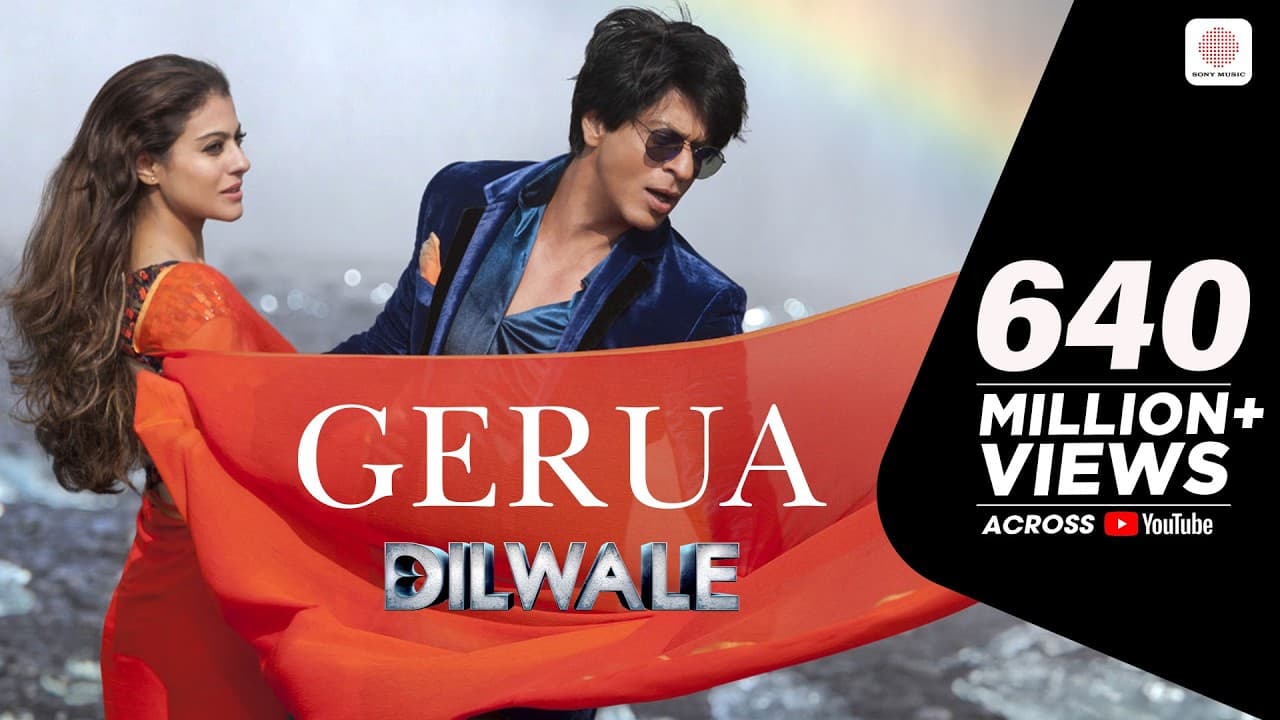 Gerua - Shah Rukh Khan | Kajol | Dilwale | Pritam | Arijit Singh | Antara Mitra