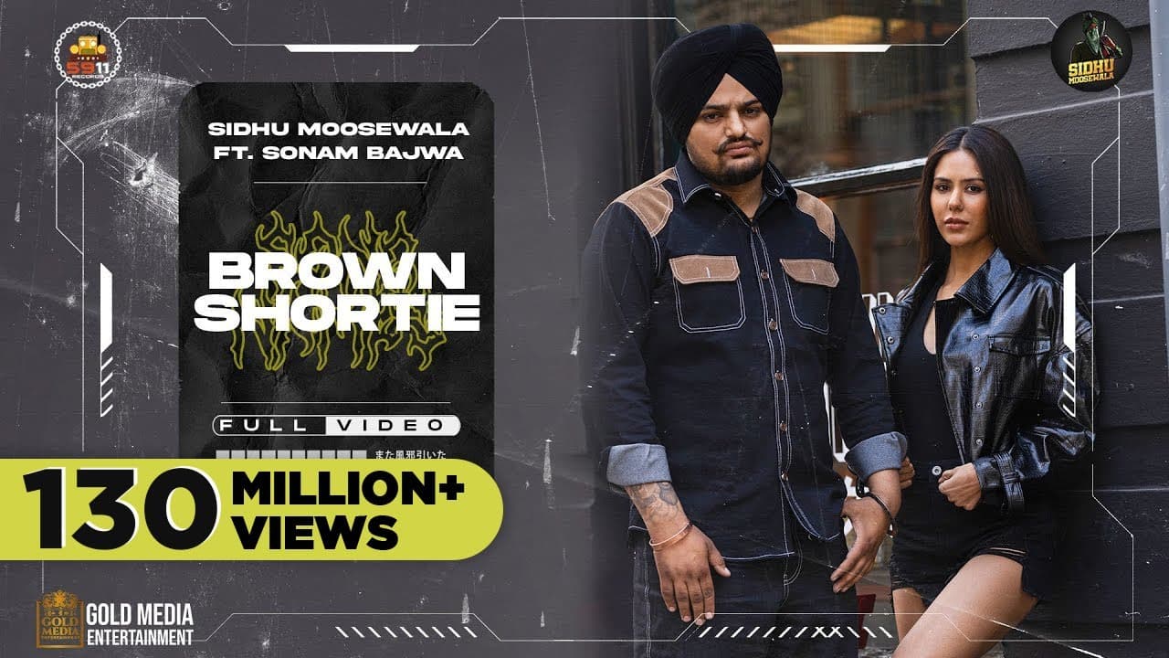 Brown Shortie (Official Video) Sidhu Moose Wala | Sonam Bajwa | The Kidd | Sukh Sanghera | Moosetape