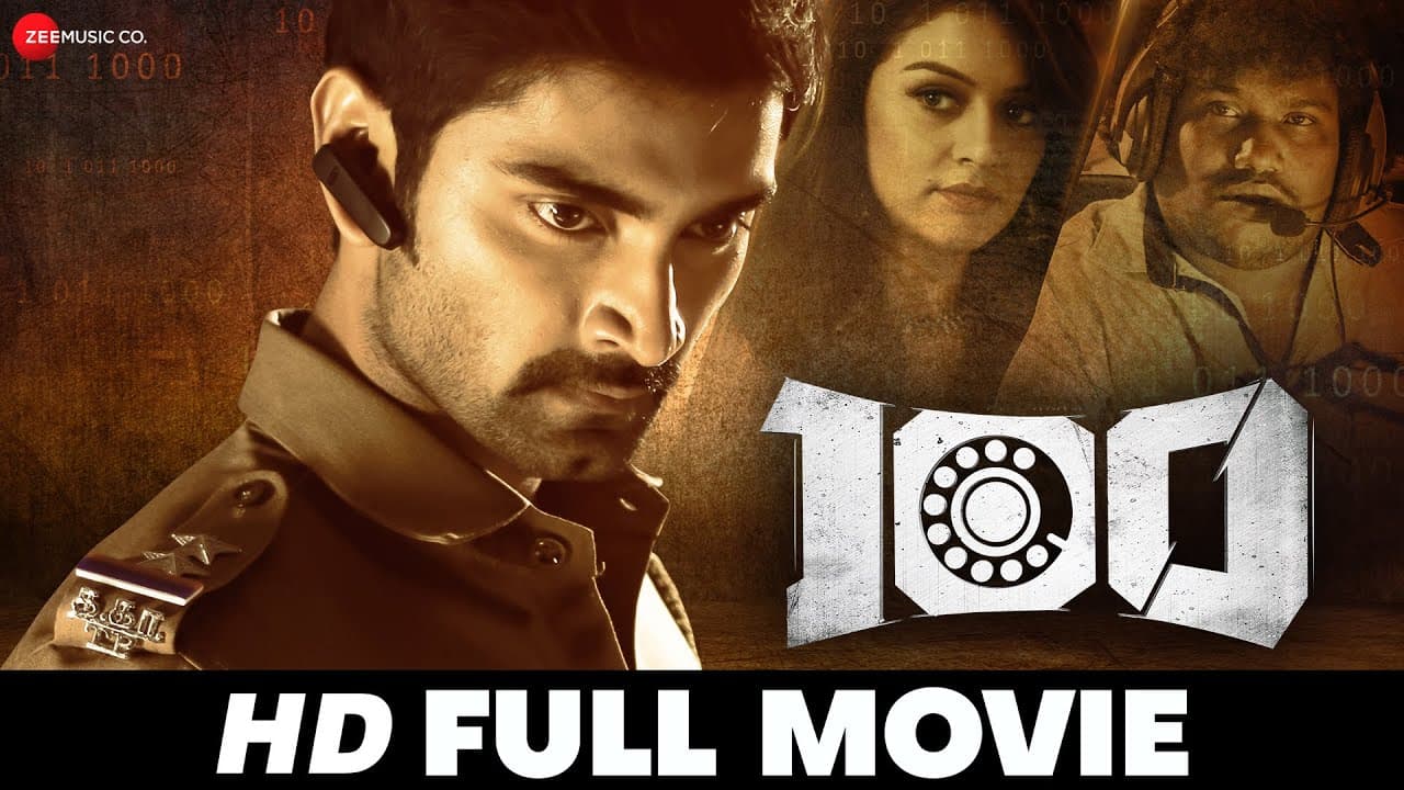 100 | Atharvaa,Hansika Motwani & Yogi Babu | South Dubbed Movie (2019)