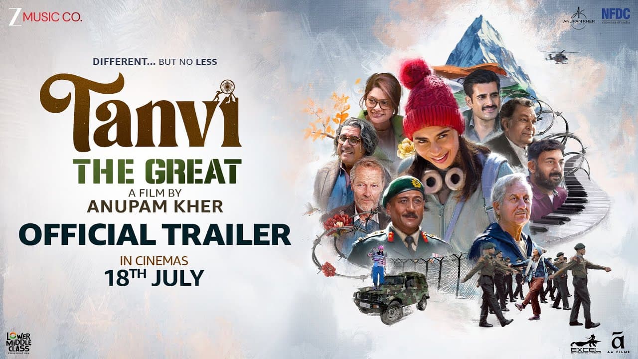 Tanvi The Great - Official Trailer | Anupam Kher, Shubhangi, Pallavi, Boman | MM Keeravaani| 18 July