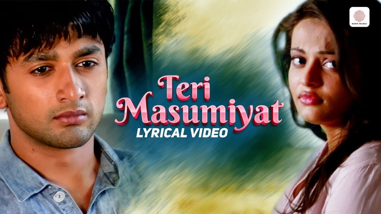 Teri Masumiyat - Lyrical Video | Bezubaan Ishq | Nishant Malkani, Sneha, Mugdha | Altamash Faridi