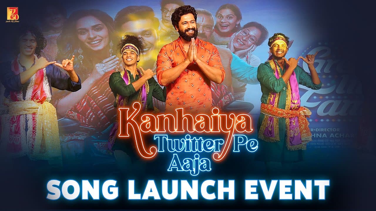 The Great Indian Family | Kanhaiya Twitter Pe Aaja | Song Launch Event | Vicky Kaushal