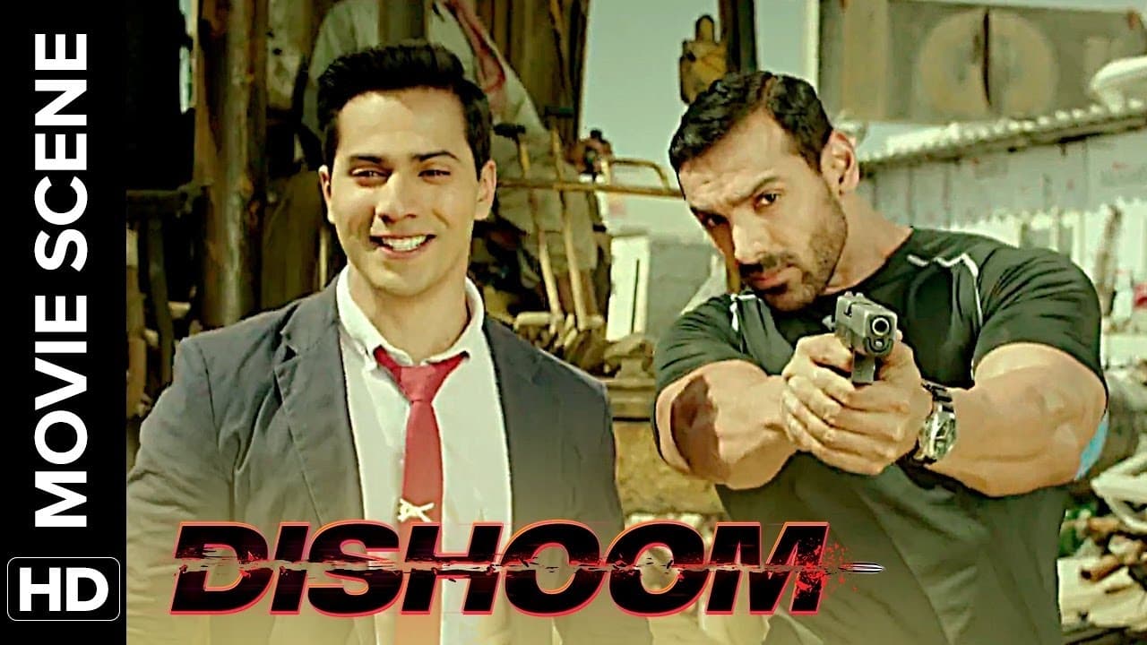 Varun shows the power of a cop | Dishoom | Movie Scene