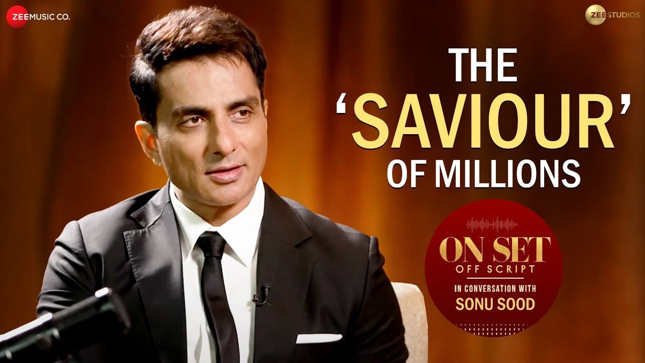 Sonu Sood: The Saviour of Millions during COVID | On Set Off Script | Yashasvi Acharya