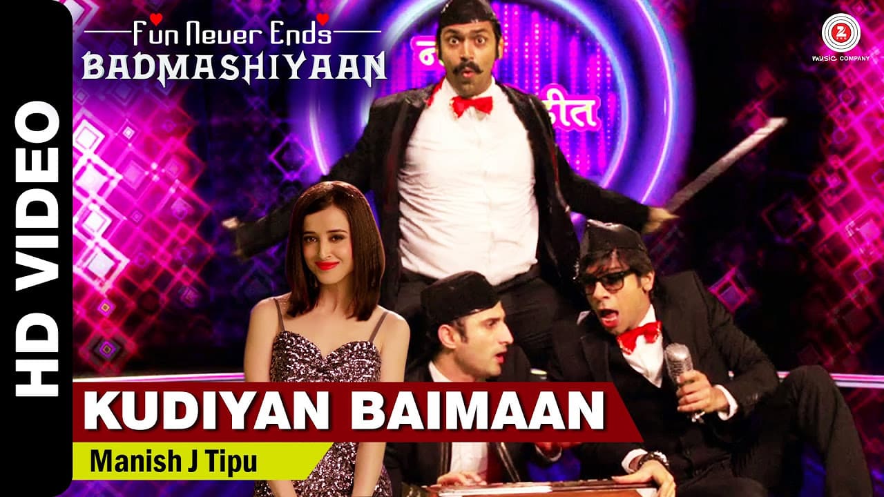 Kudiyan Baimaan Official Video | Badmashiyaan | Sidhant Gupta, Karan, Suzzana & Sharib Hashmi