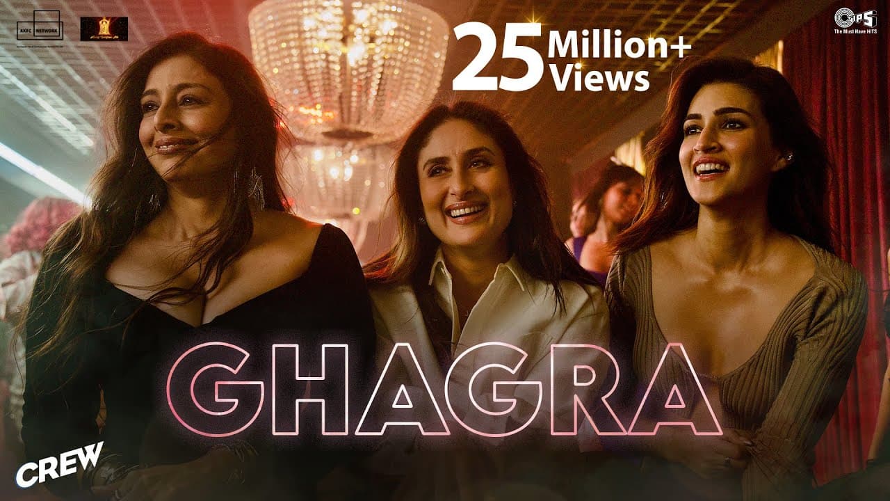 Ghagra | Crew | Tabu, Kareena Kapoor Khan, Kriti Sanon, Ila Arun, Bharg, Romy, Srushti Tawade, Juno