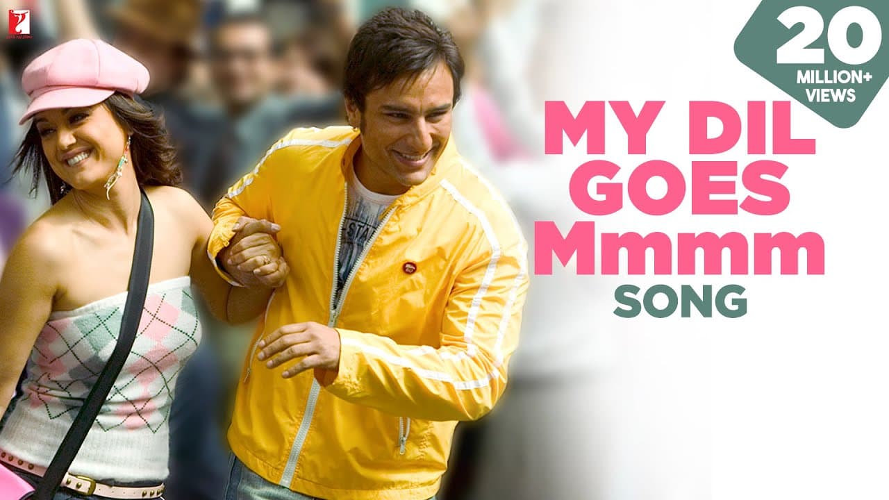My Dil Goes Mmmm Song | Salaam Namaste | Saif Ali Khan, Preity Zinta | Shaan, Gayatri Iyer