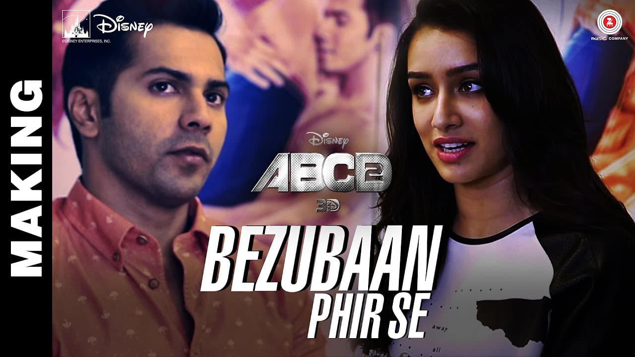 Making of Bezubaan Phir Se - Disney's ABCD 2 - Varun Dhawan - Shraddha Kapoor | Sachin - Jigar