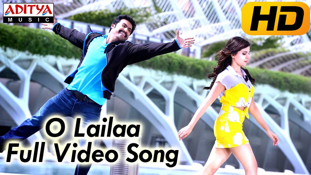 " O Lailaa " Full Video Song - Ramayya Vasthavayya Movie - Jr.Ntr,Samantha, Shruti Haasan || ThamanS