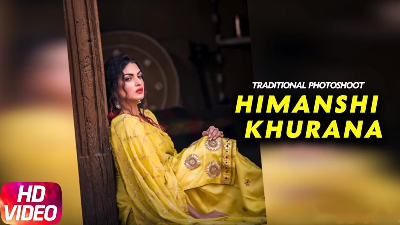 Traditional Photoshoot l Himanshi Khurana | Speed Records