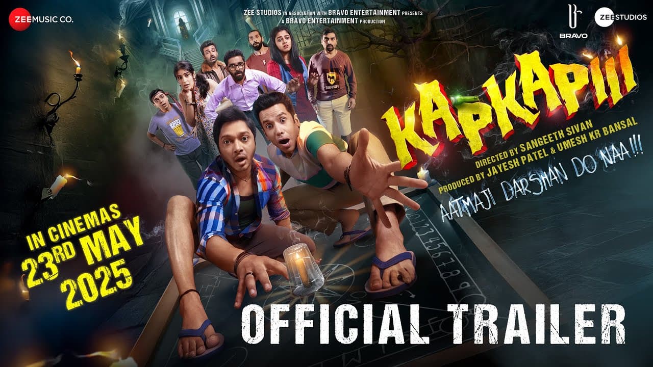 Kapkapiii - Official Trailer | Sangeeth S | Shreyas T, Tusshar K, Siddhi | In Cinemas 23rd May