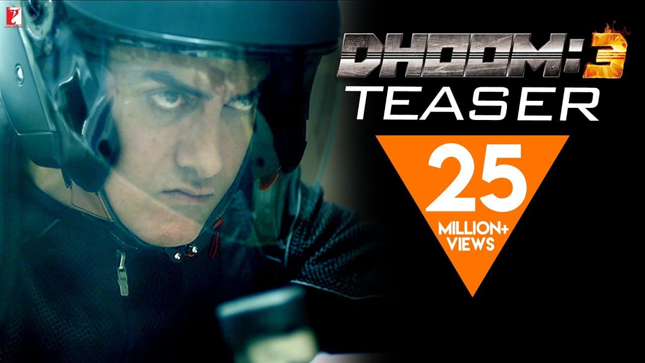 DHOOM:3 | Official Teaser | Aamir Khan | Abhishek Bachchan | Katrina Kaif | Uday Chopra