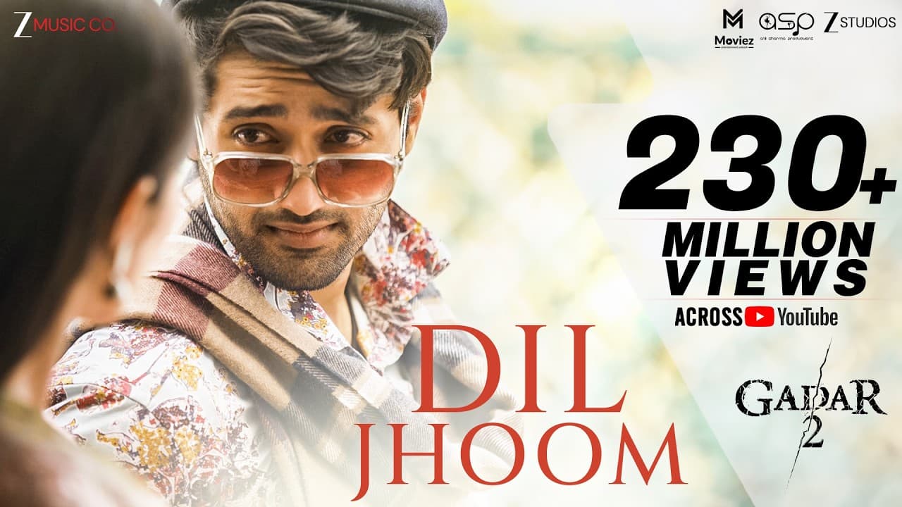 Dil Jhoom | Gadar 2 | Arijit Singh | Sunny Deol, Utkarsh Sharma, Simratt K | Mithoon, Sayeed Quadri