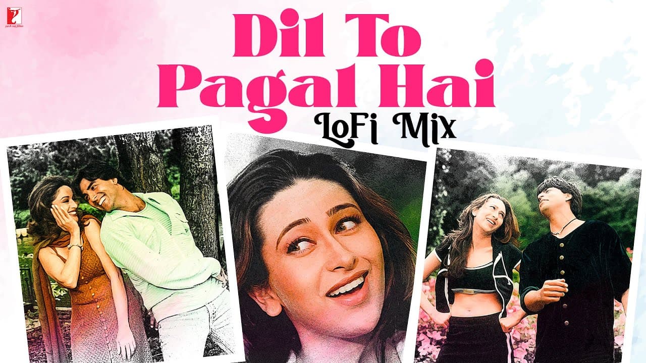 Dil To Pagal Hai | LoFi Mix | Lata Mangeshkar, Udit Narayan | Uttam S | Anand B | Remix By Jus Keys