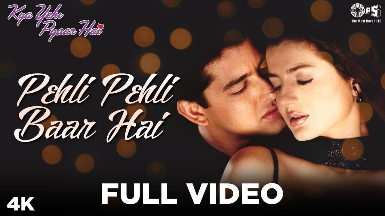 Pehli Pehli Baar Hai - Video Song | Kya Yehi Pyaar Hai | Aftab & Ameesha Patel | Sonu Nigam