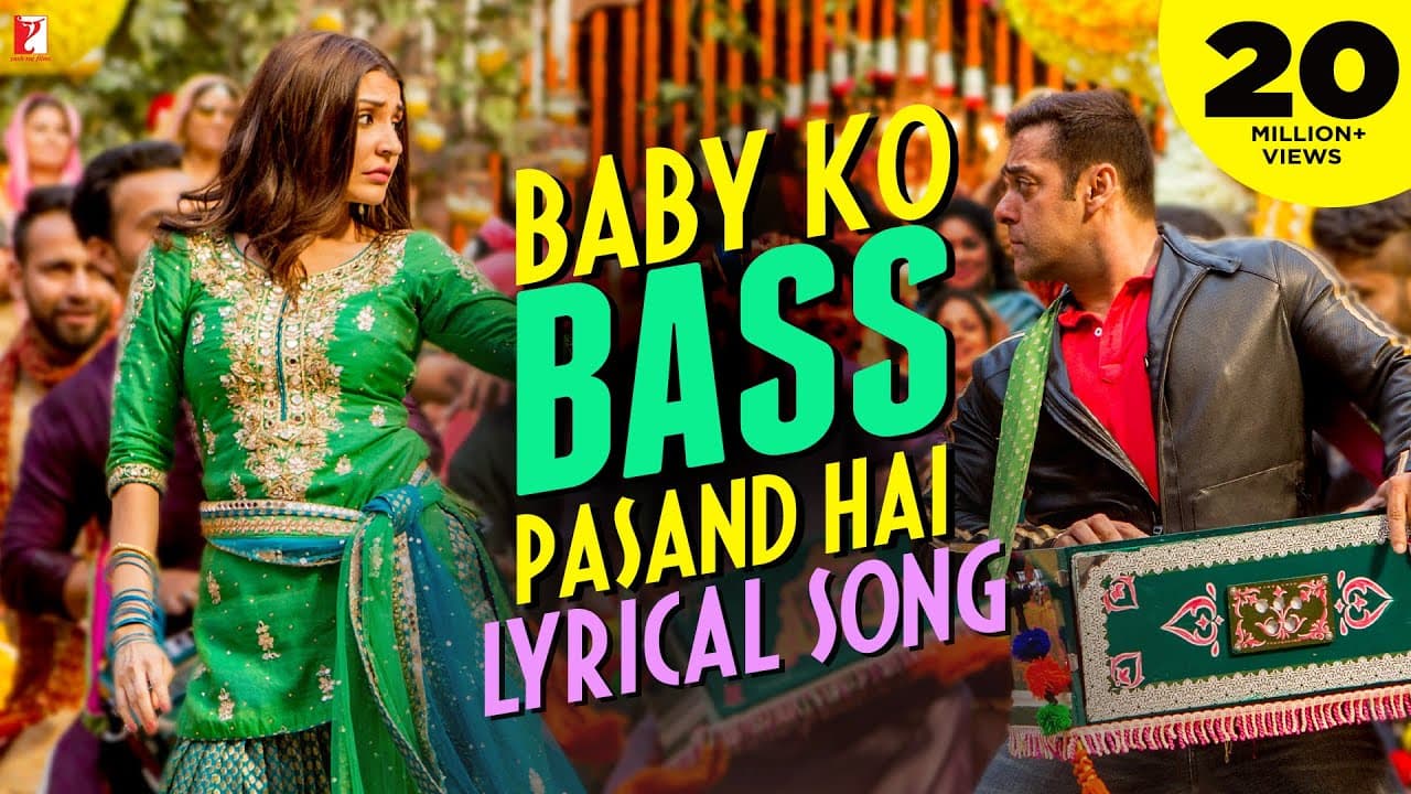 Lyrical | Baby Ko Bass Pasand Hai Song with Lyrics| Sultan | Salman, Anushka, Vishal-Shekhar, Irshad