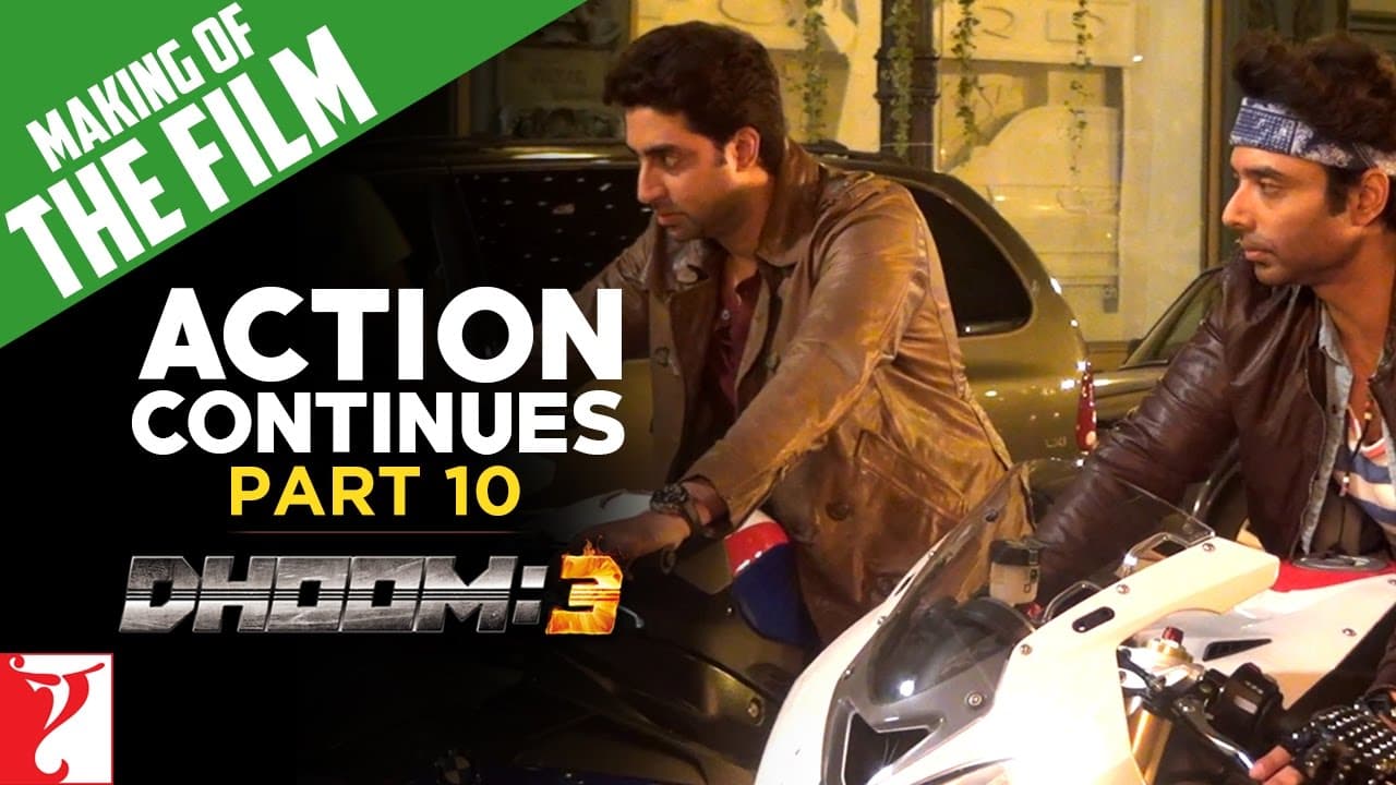 Making Of The Film | DHOOM:3 | Action Continues | Part 10 | Aamir Khan | Abhishek Bachchan