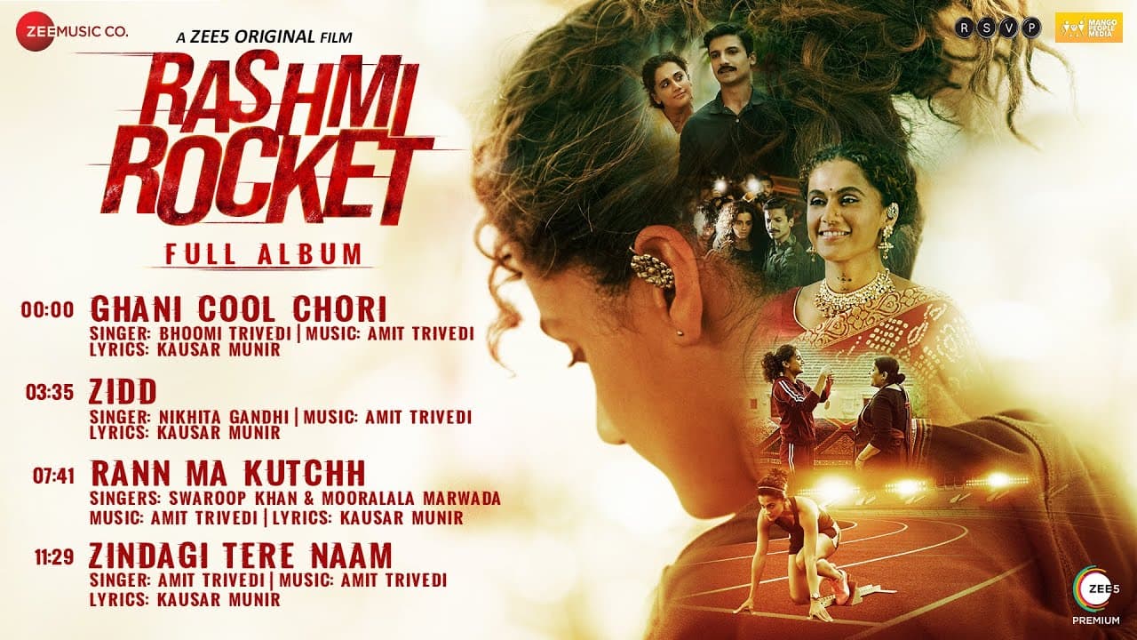 Rashmi Rocket - Full Album | Taapsee Pannu | Amit Trivedi | Kausar Munir