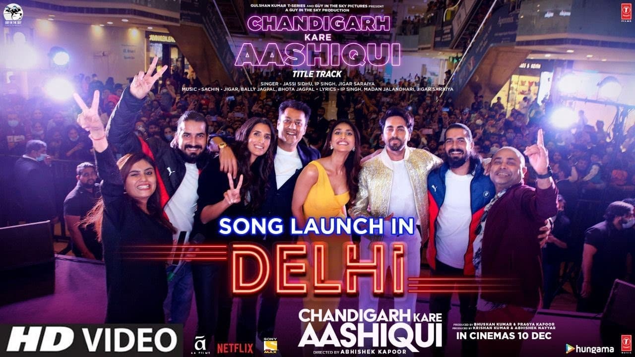 Chandigarh Kare Aashiqui Takes Over Delhi | Ayushmann K, Vaani K | Abhishek K | Abhishek K|10 Dec 21