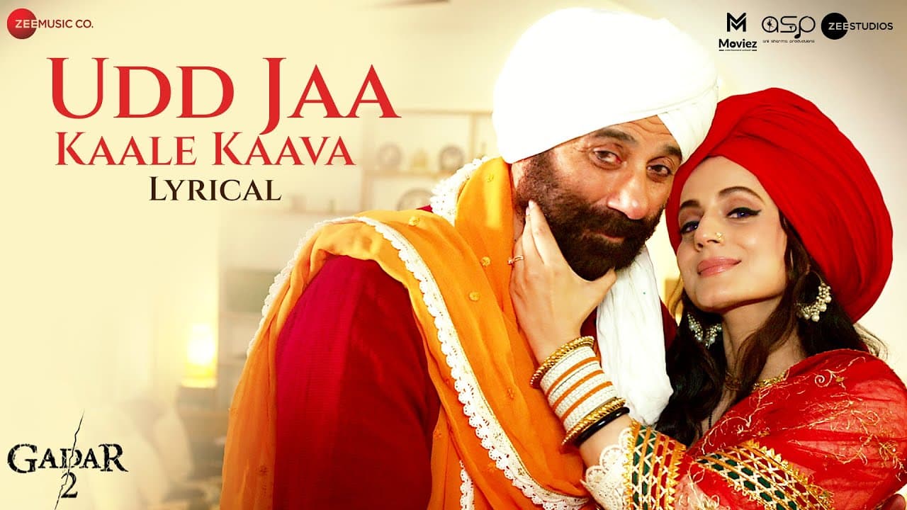 Udd Jaa Kaale Kaava | Gadar 2 | Sunny Deol, Ameesha | Mithoon, Udit N, Alka Y | Uttam S | Lyrical