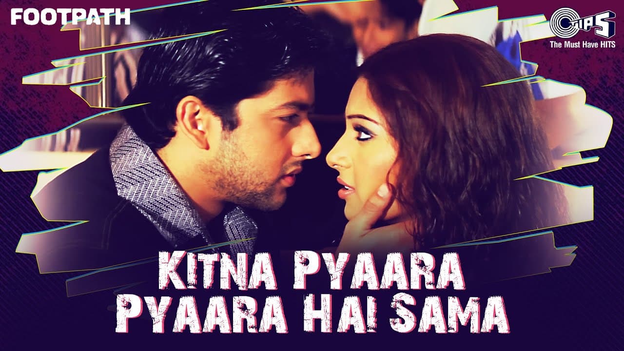 Kitna Pyaara Pyaara Hai Sama - Video Song | Footpath | Aftab & Bipasha Basu | Alka Yagnik & Abhijeet