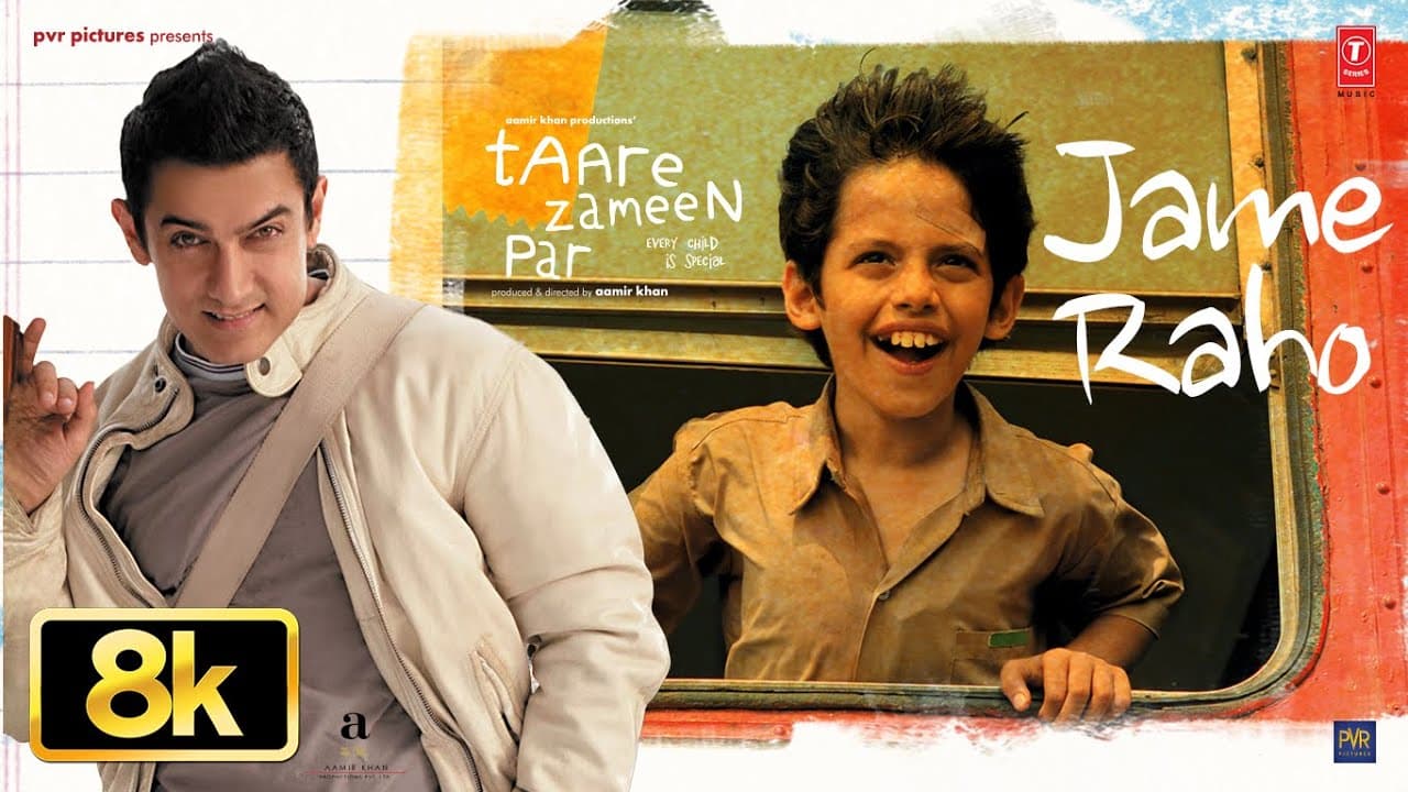 Jame Raho (Full Video Song) [8K] | Aamir Khan | Taare Zameen Par | Darsheel | Shankar-Ehsaan-Loy
