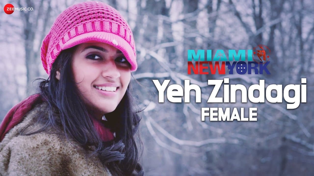 Yeh Zindagi Female - Miami Seh New York | Sunidhi C | Viju S| Nihana,Janelle,Arjun| Raakesh U Saakat