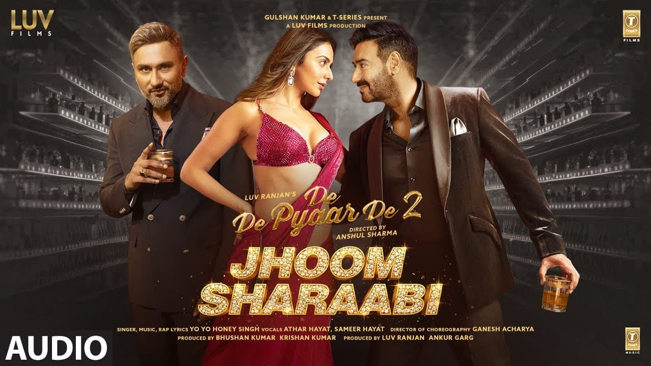 Jhoom Sharaabi (Audio) | De De Pyaar De 2 | Ajay Devgn, Rakul Preet Singh | Yo Yo Honey Singh