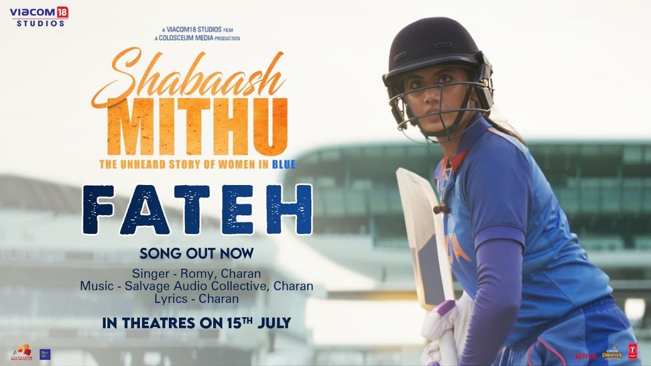 Fateh (Video Song) - Shabaash Mithu | Taapsee P | Romy, Charan, Salvage Audio Collective | Bhushan K