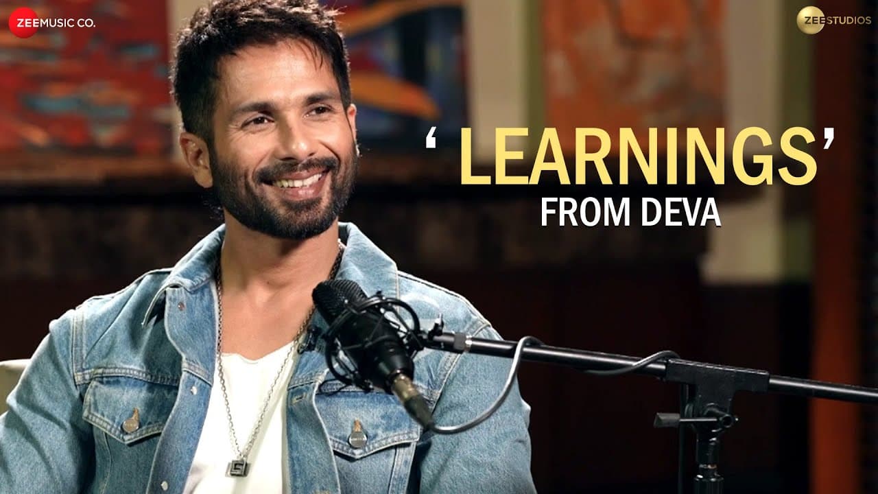 Candid Conversation: Learnings from Deva | Shahid Kapoor | Deva | On Set Off Script