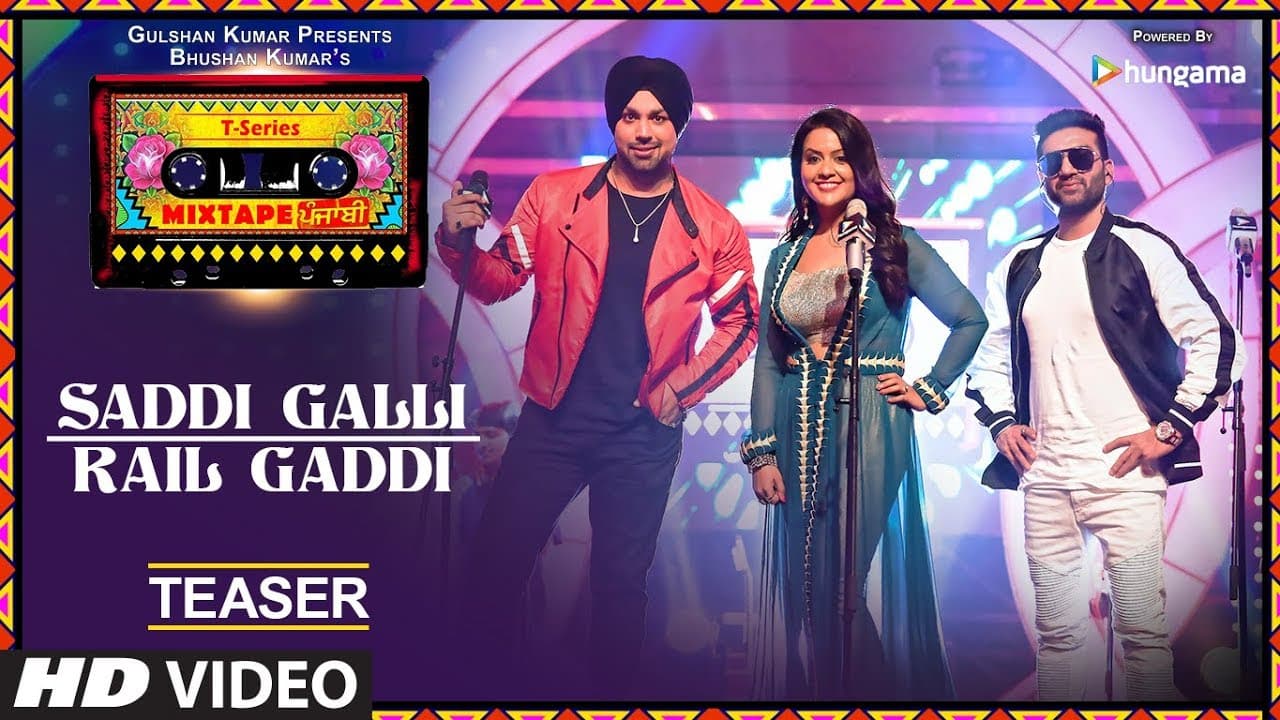 SADDI GALLI/RAIL GADDI (Teaser) | Mixtape Punjabi | Preet Harpal, Amruta Fadnavis, Deep Money