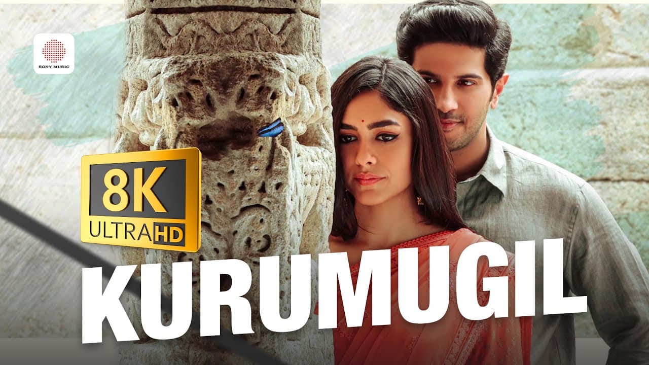 Kurumugil 8K/4K Video Song - Sita Ramam (Tamil) | Dulquer | Mrunal | Vishal | Hanu Raghavapudi