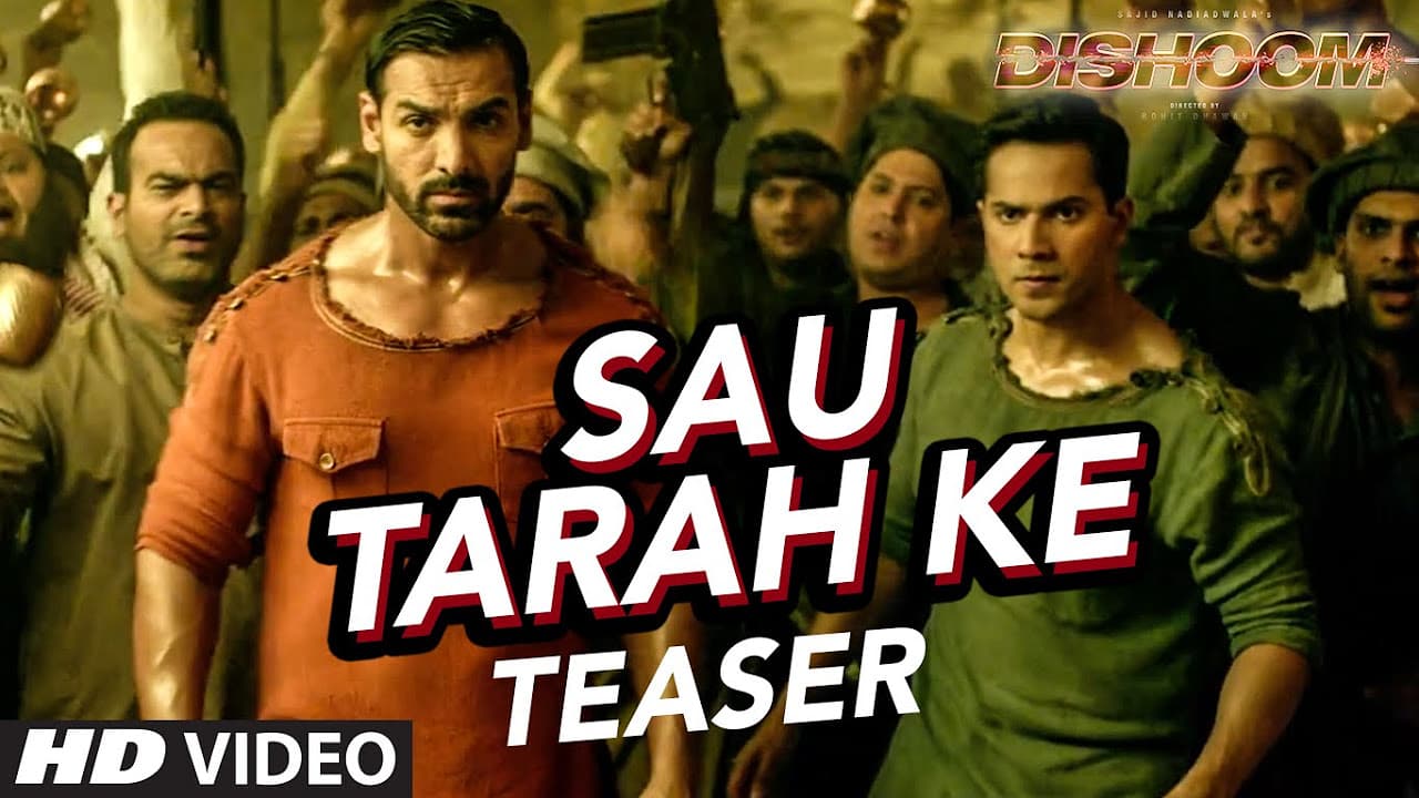 Sau Tarah Ke Video Song ( Teaser ) | Dishoom | John Abraham | Jacqueline Fernandez