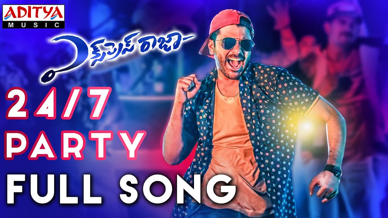 24/7 Party Full Song || Express Raja Songs || Sharwanand, Surabhi, Merlapaka Gandhi