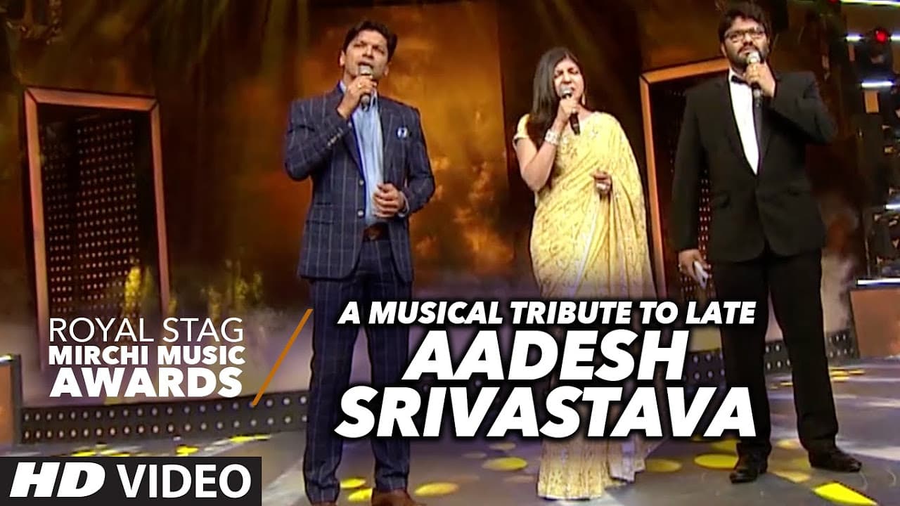 A Musical Tribute To Late Aadesh Srivastava  At The Royal Stag Mirchi Music Awards 2016