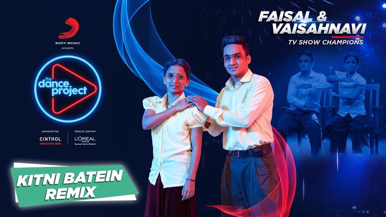 Kitni Batein - Remix |Faisal -Vaishnavi | Lyrical Mime  | The Dance Project