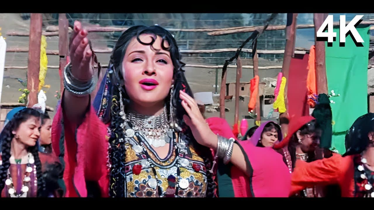 Anar Dana Anar Dana Asarumi Topi Wale | Heena 4K Video Song | Lata Mangeshkar | Zeba Bakhtiar