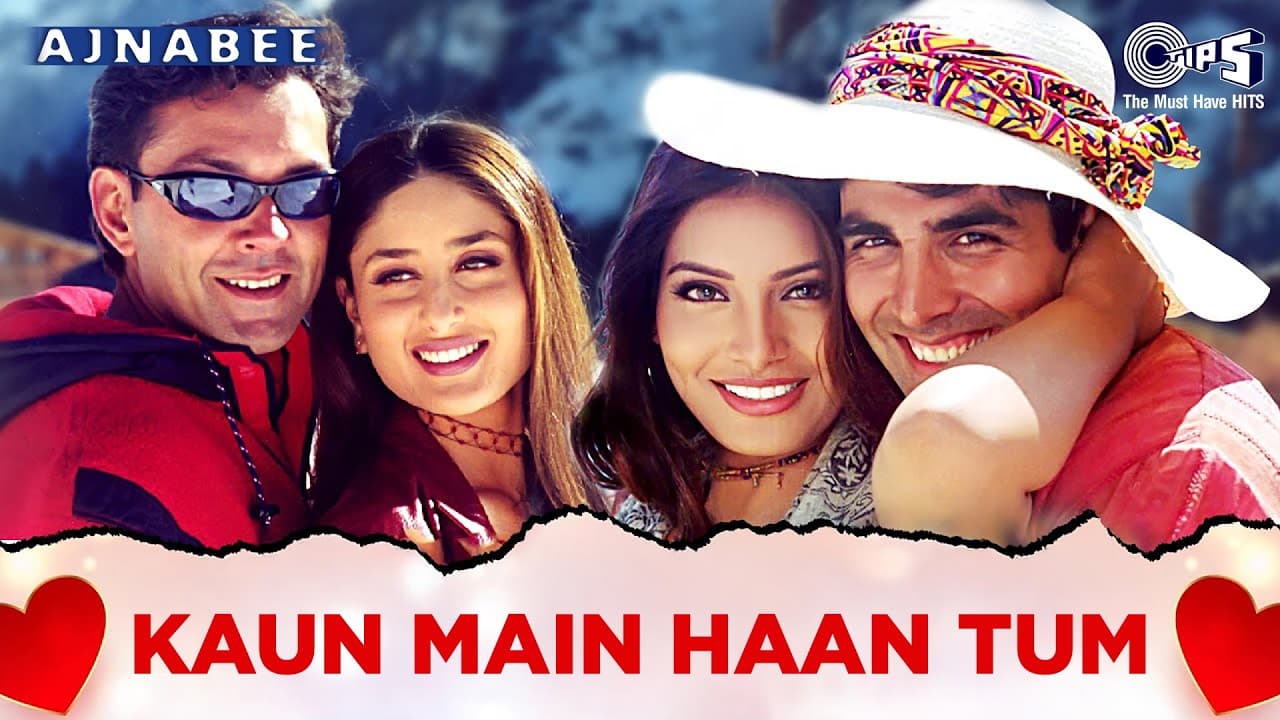 Haan Tumein Hum Chahtein Hain | Kaun Main Haan Tum | Ajnabee | Udit Narayan, Alka Yagnik |Hindi Song