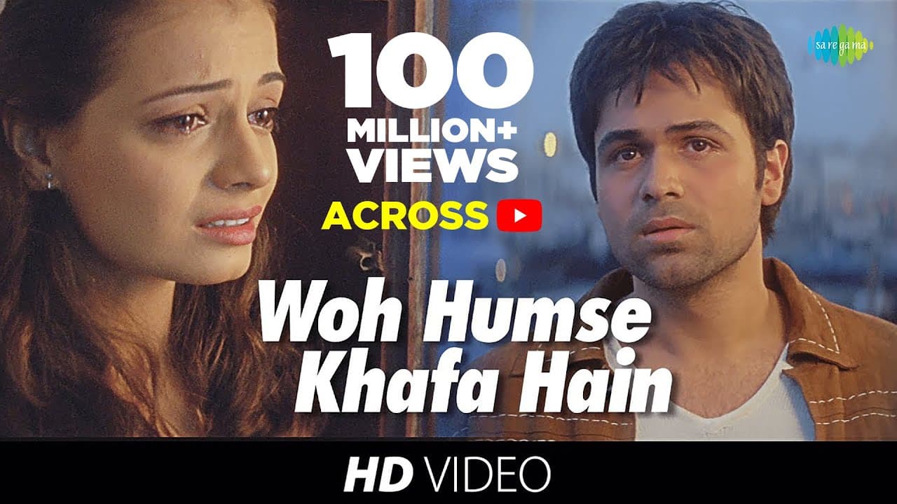 Woh Humse Khafa Hain | Video Song | Tumsa Nahin Dekha A Love Story | Emraan Hashmi | Dia Mirza