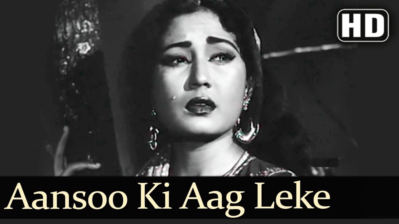 Aansoo Ki Aag Leke (HD) - Yahudi - Dilip Kumar - Meena Kumari - Lata Mangeshkar - Sad - Filmigaane