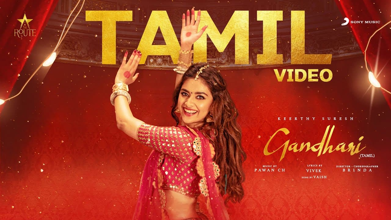 Gandhari | Keerthy Suresh | Pawan CH | Vivek | Tamil Songs 2022 | Tamil Music Videos
