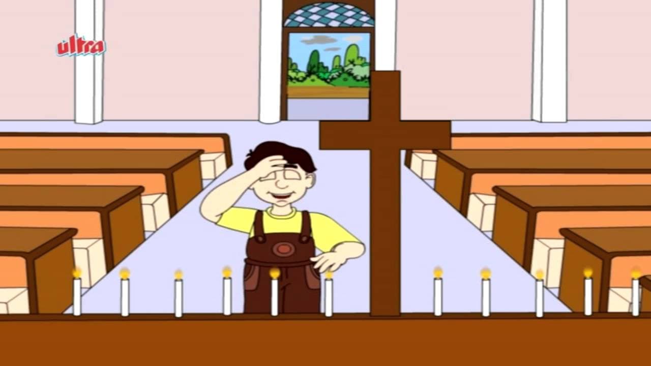 Nursery Rhymes - Father We Thank You for the Night, ' English Animation'