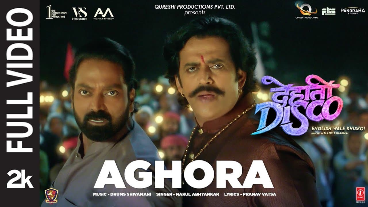 Full Video: Aghora | Dehati Disco | Ganesh Acharya, Drums Shivamani, Nakul A, Pranav V | Bhushan K