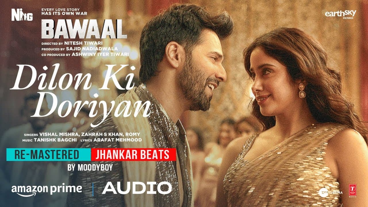 Dilon Ki Doriyan (Jhankar Beats) (Full Audio): Varun, Janhvi | Tanishk,Vishal,Zahrah,Romy | DJ Moody