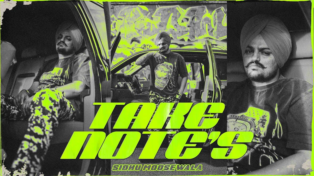 TAKE NOTES ( Official Audio) Sidhu Moose Wala  | Latest Punjabi Songs 2025