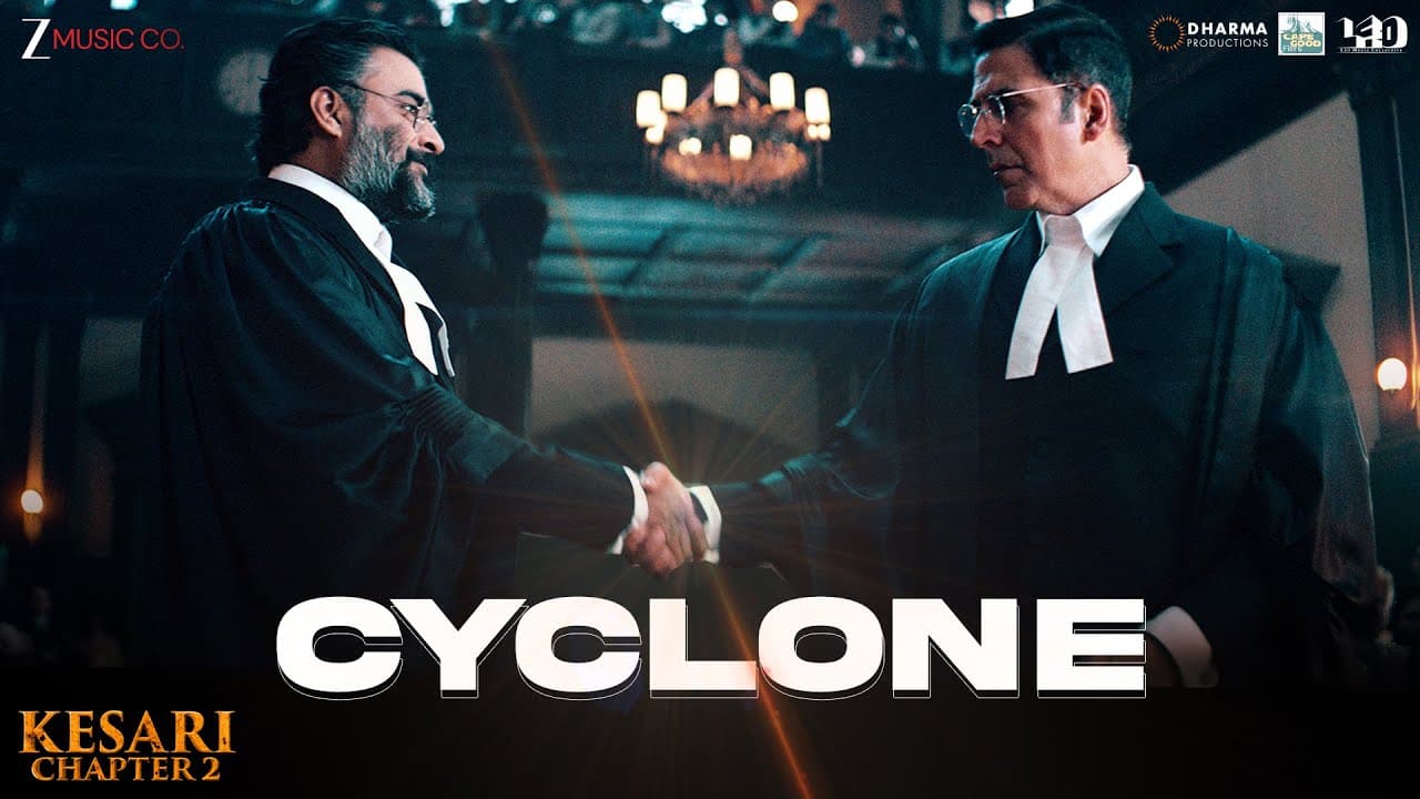 Cyclone | Kesari Chapter 2 | Akshay Kumar, R. Madhavan, Ananya Panday | King | Shashwat Sachdev